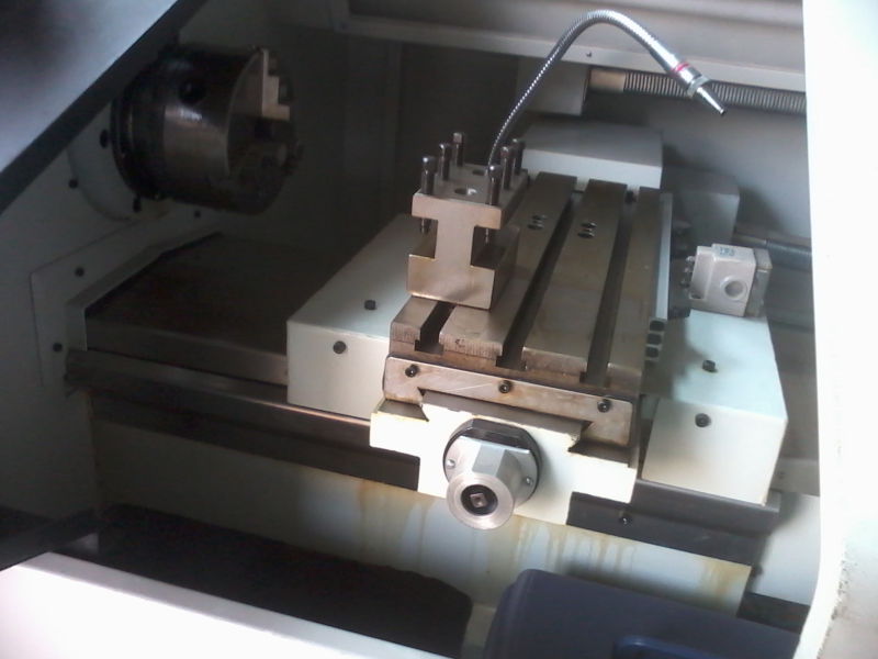 Hg-30 CNC Lathe Machine with Linear Guide Rail