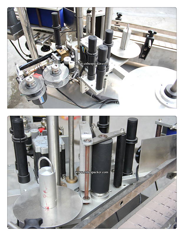 Automatic Round Bottle Vial Labeling Machine