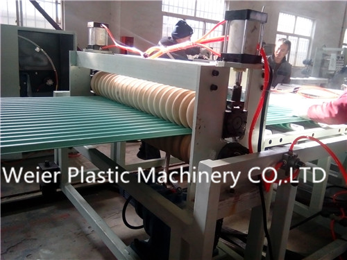 PVC Glazed Roof Tile Extrusion Line