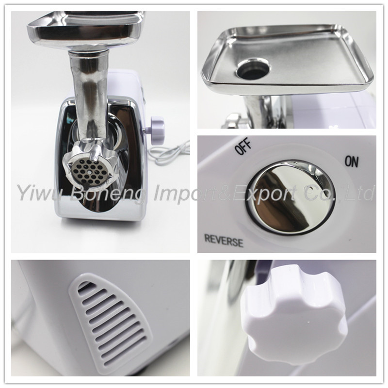 Electric Meat Grinder Mince Machine with Reverse Function, Sf3058.