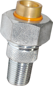 Brass Union Ferrous Fitting (a. 0383)