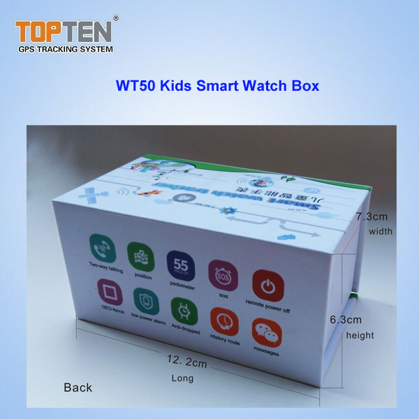 2015 Newest Wrist GPS Tracking Device for Kids Smart Watch Tacker Wt50-Ez