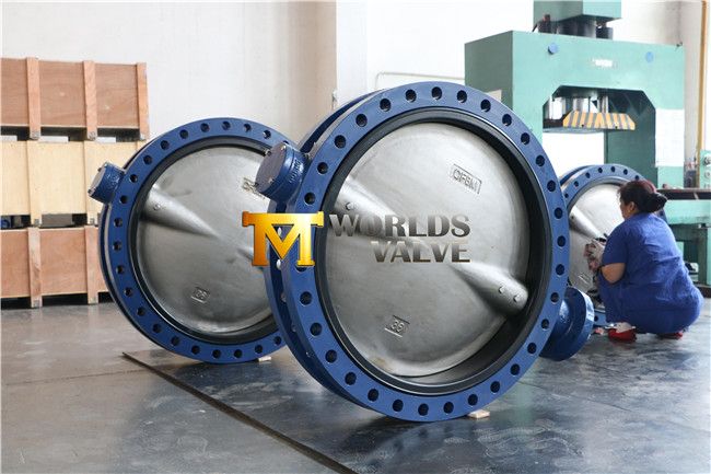 Dn750 Double Flanged U Type Butterfly Valve with Ce ISO Wras Approved (CBF01-TU01)