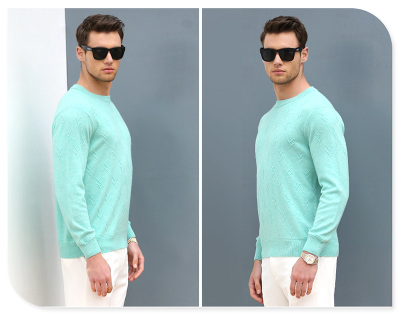 100% Cashmere Man's Sweater