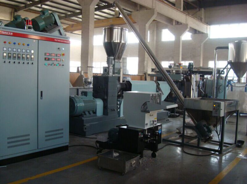 Film Pelletizing Extruder with Forced Feeder