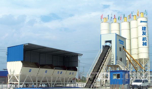 Janeoo Hzs150q Concrete Mixing Station