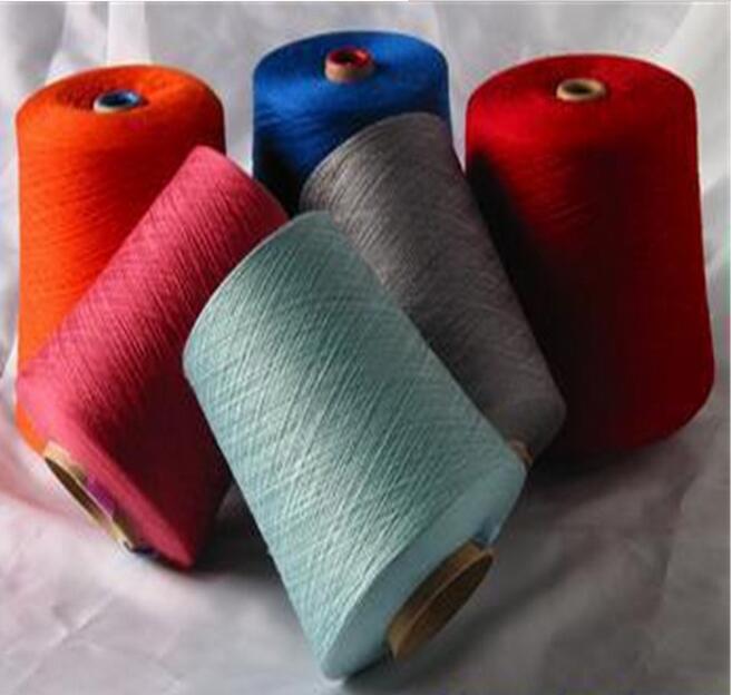 Customized Dyed Polyester Spun Yarn in China