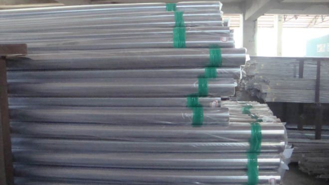 Wood Pattern Round Colored Stainless Steel Pipe/Tube