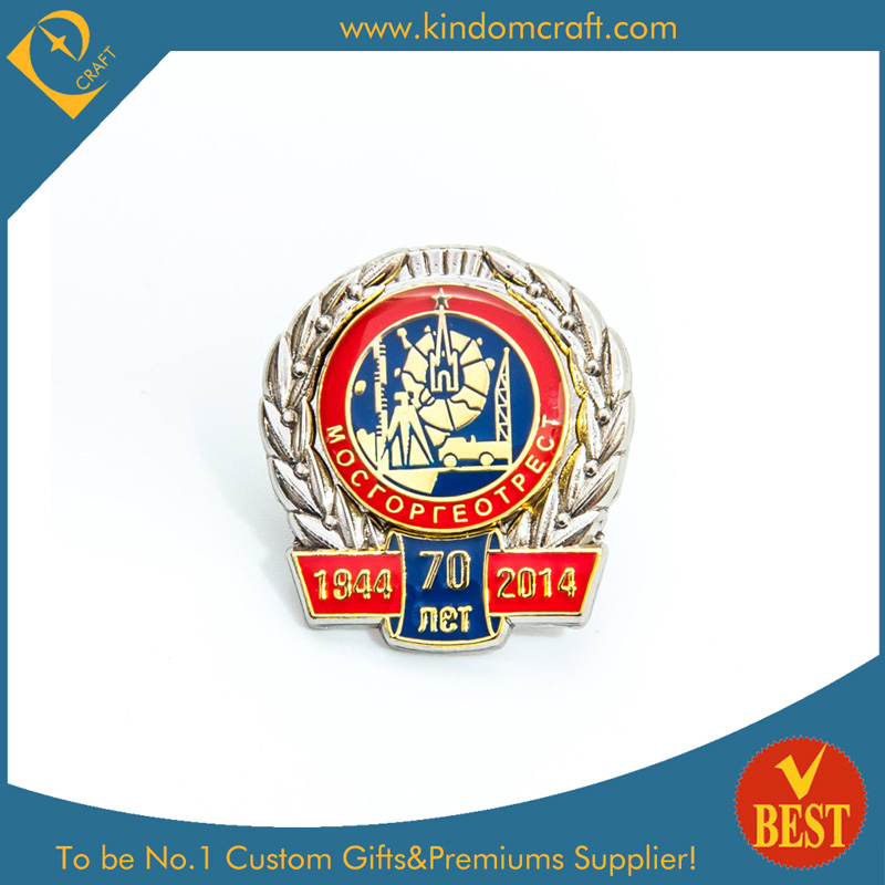 Anniversary Pin Badge for Souvenir Collection From China