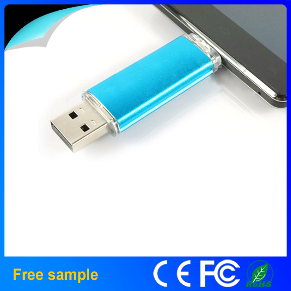 Christmas Gift Colorful OTG USB 2.0 Disk Flash Drive for Mobile Phone