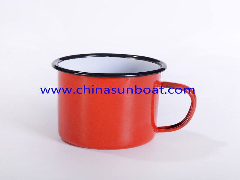 Traditional Retro Chinese Enamel Mug/Cup