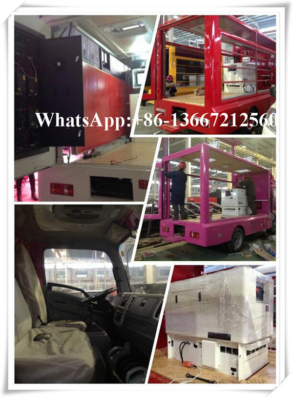 Mini LED Screen Truck LED Mobile Billboard Truck for Sale