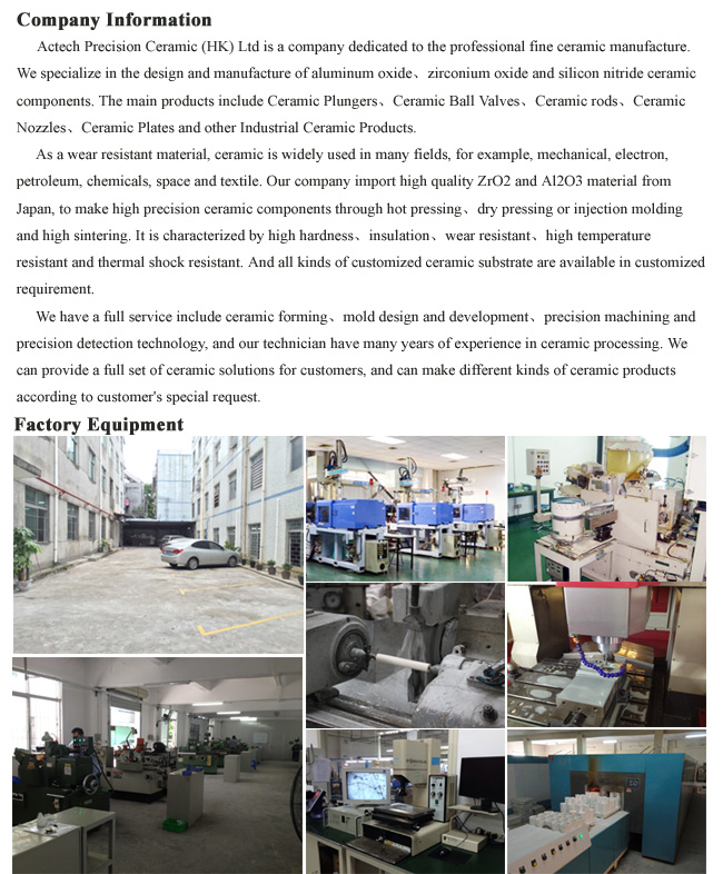 Zirconia Ceramic Parts Precision Processing and Machining