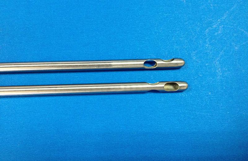 Tri Holes Harvest Cannula with Luer Lock