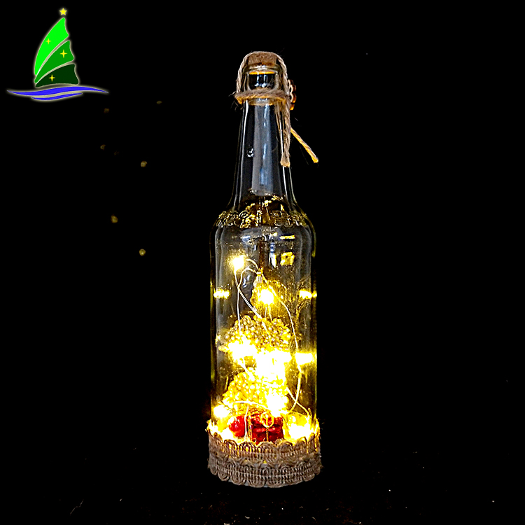 LED Christmas Hanging String Bottle