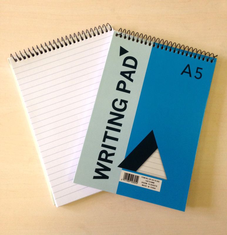 Promotional Item Customized Brand Spiral Notebook of Students