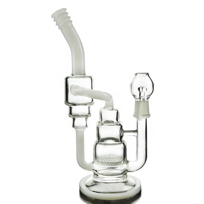 Mousepiece Cake Shape Design Hookah Glass Smoking Water Pipe (ES-GB-346)