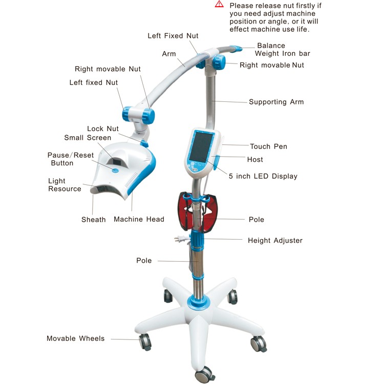 DT885 Cool Light Teeth Whitening Lammp/Light/Machine