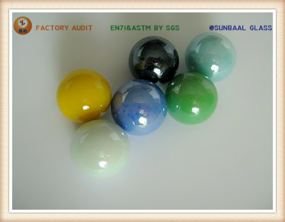 Opaque Color Glass Marble Ball