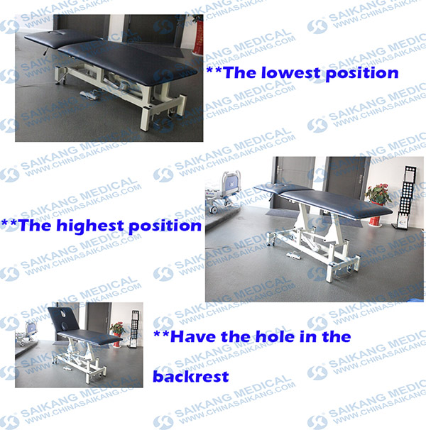 Comfortable Patient Medical Examination Table