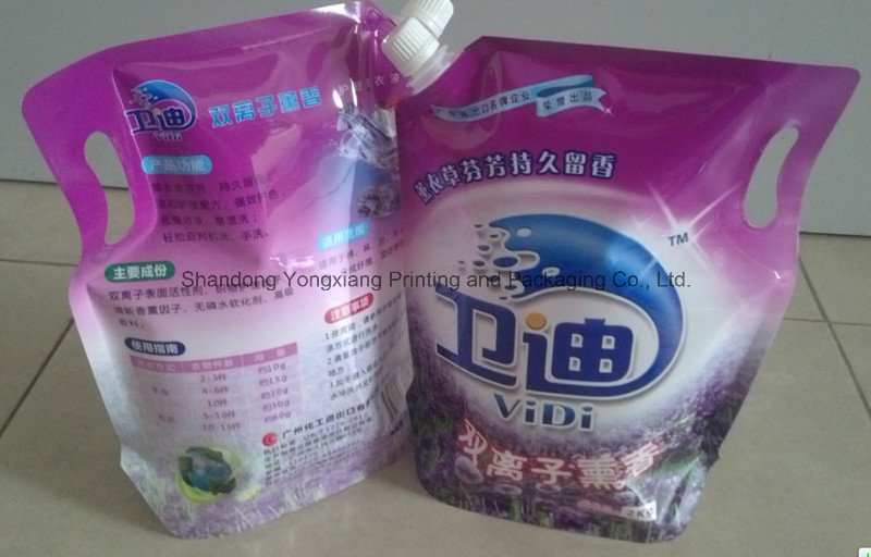 Laundry Detergent and Washing Product Stand up Packaging Bag