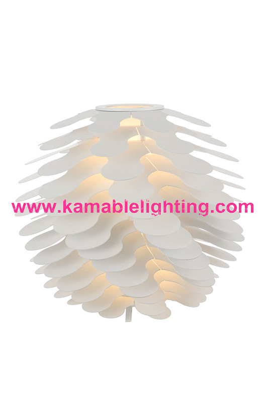 Modern Ivory PMMA Aluminium Table Lamp (2215TX)