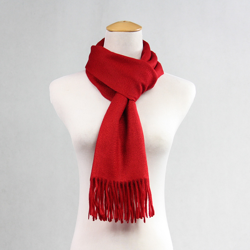 Red Men's and Women's General Cashmere Scarf CD20cl