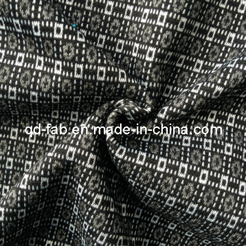 Beautiful Poly/Rayon/Spandex Jacquard Fabric (QF13-0695)