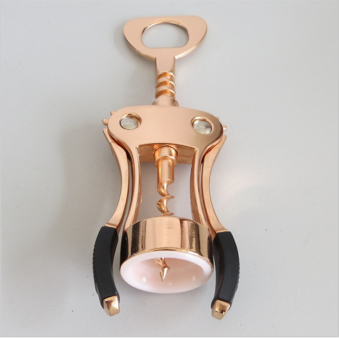 Zinc Alloy Copper Attached Corkscrew Easy Wine Opener (XP-723)