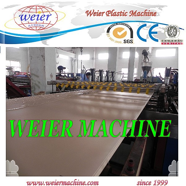 WPC Building Templates Boards Extrusion Line