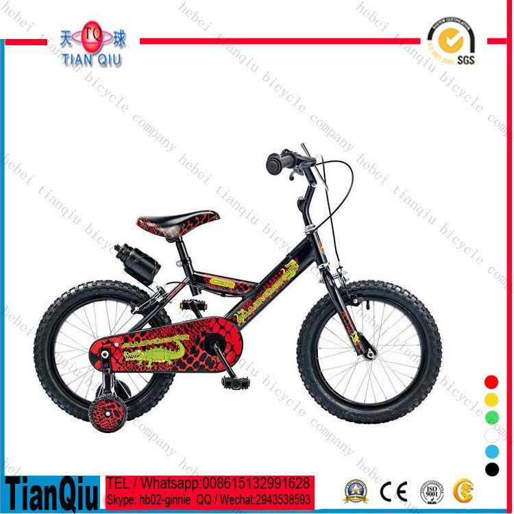 2016 Bicycle Factory Wholesale Kids Bike 16inch Custom Bikes New Kids Bicycles for Sale for 12 Years Old Boy and Girl Bicicleta De Nino