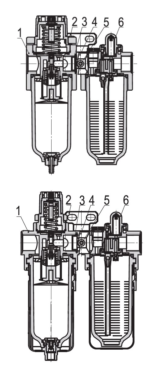 Afc/Bfc Air Preparation Units (Airtac Type)