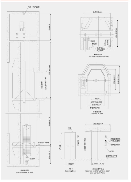 Observation Elevator with Diamond Shape (KJX-104G)