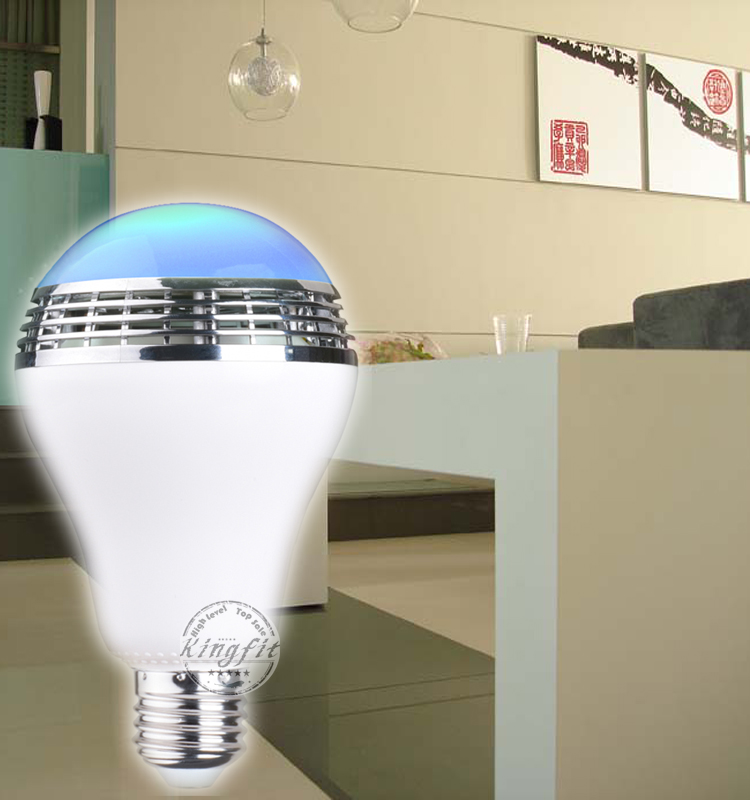 APP Control Smart Bluetooth Bulb Speaker with LED Light