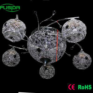 Handcraft Crystal Chandelier Ceiling Light Unique Design (X-9437/5+1)