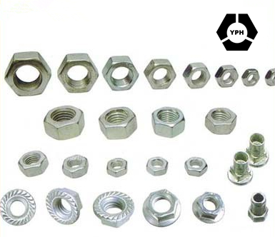 Good Quality Zinc Plated, HDG Hex Nuts, DIN 934