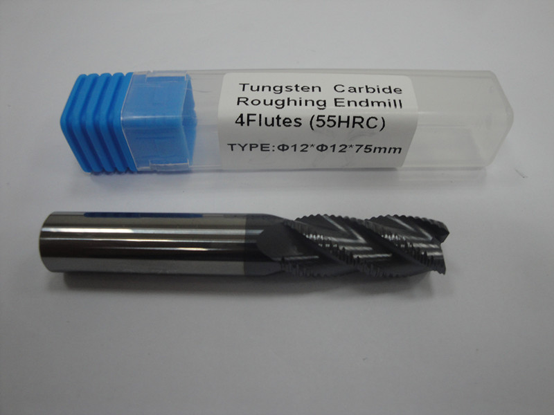 HRC 65 Degree Tungsten Steel Carbide Endmills