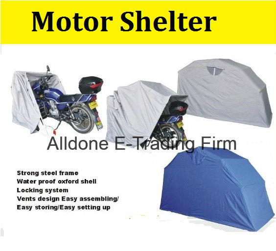 Waterproof and Dust Proof Motorcycle Storage Tent Cover