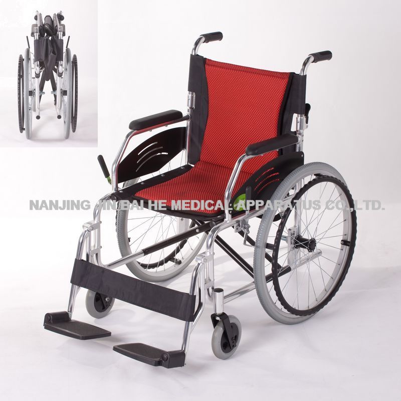 Portable Lightweight Aluminum Manual Wheelchair