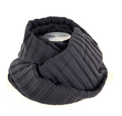 Mens Womens Unisex Hood Wrap Multiple Style Neck Warmer Thick Winter Knitted Scarf Loop Snood (SK805)