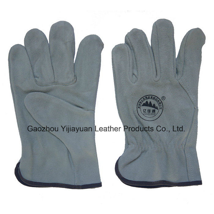 10 Inch Leather Working Safety Driving Gloves for Drivers