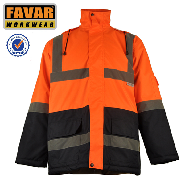 Winter High Vis Themal Waterproof Jacket