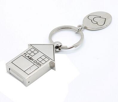 Promotion Keyholder USB Metal USB Flash Memory Pen Drive