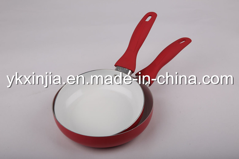 Kitchenware 20&22cm Aluminum Ceramic Coating Frying Pan Set