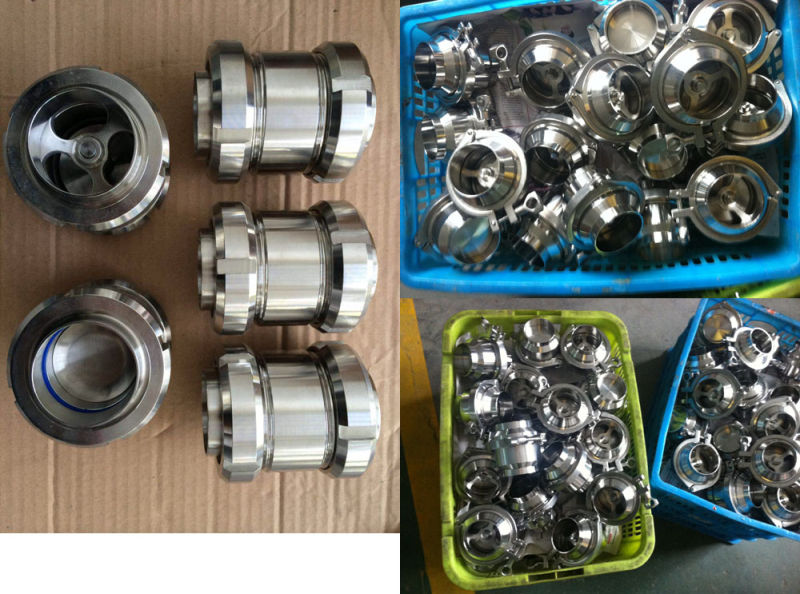 Stainless Steel Union Body Hygienic Check Valve (JN-NRV1001)