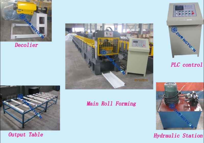 CE Standard Standing Seam Roll Forming Machine