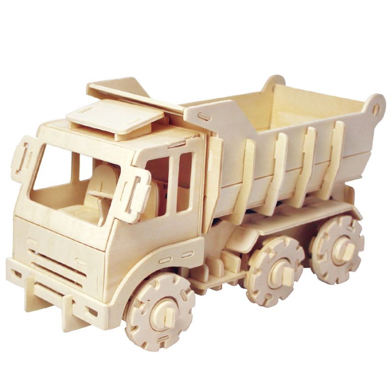 Boutique Colourless Wood Toy Vehicles-Truck