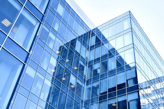 Commercial and Residential Building Frameless Double Glass Curtain Wall