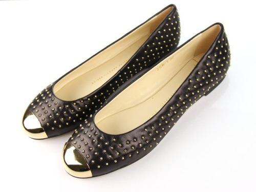 2016 New Collection Fashion Studded Flat Women Dress Shoes (Hcy02-070)