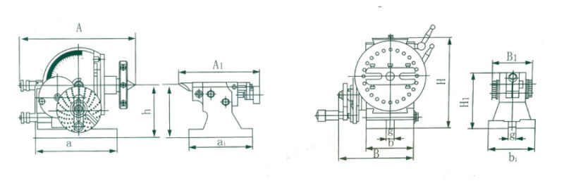 High Quality Milling Machine Direct Dividing Head (BS-2)